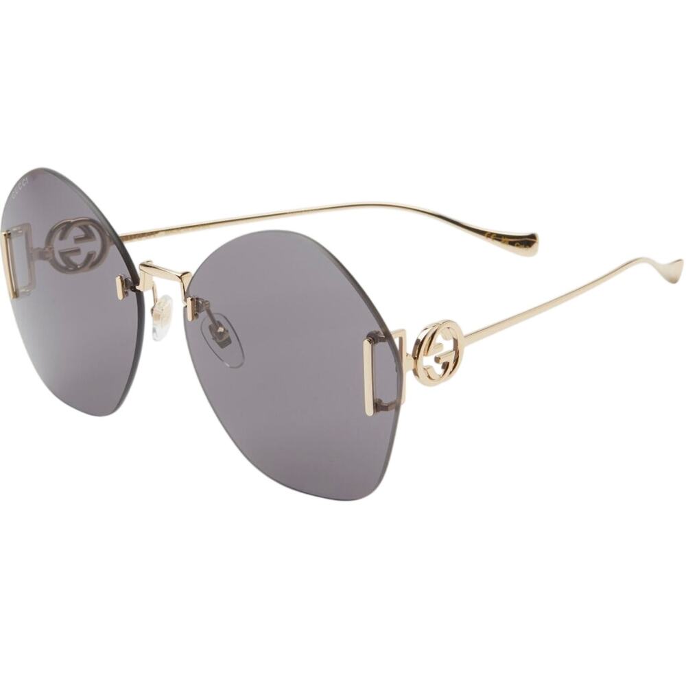 Gucci Oversized Round Sunglasses NWT - Picture 2 of 3